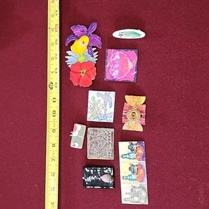 Vintage Miscellaneous Flower Brooches Pins Jewelry